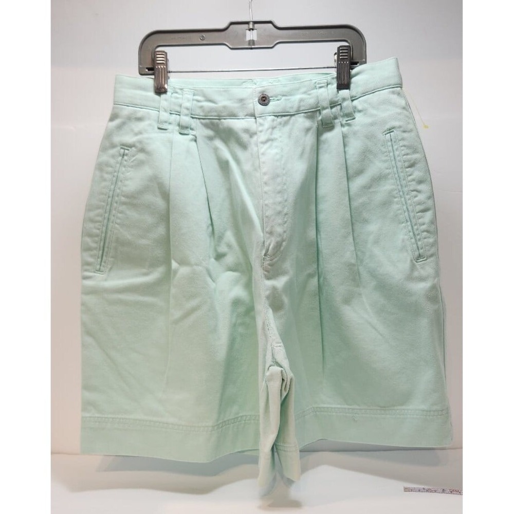 Vintage 90s Womens Liz‎ Claiborne Shorts, The Walk Short, Mint Green Y2K